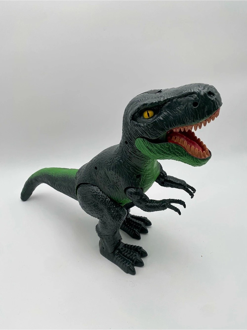 Dinosaur Action Figure Black & Green